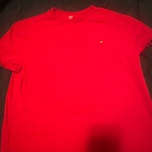 Tommy Hilfiger Vibrant Red Short Sleeve Tee